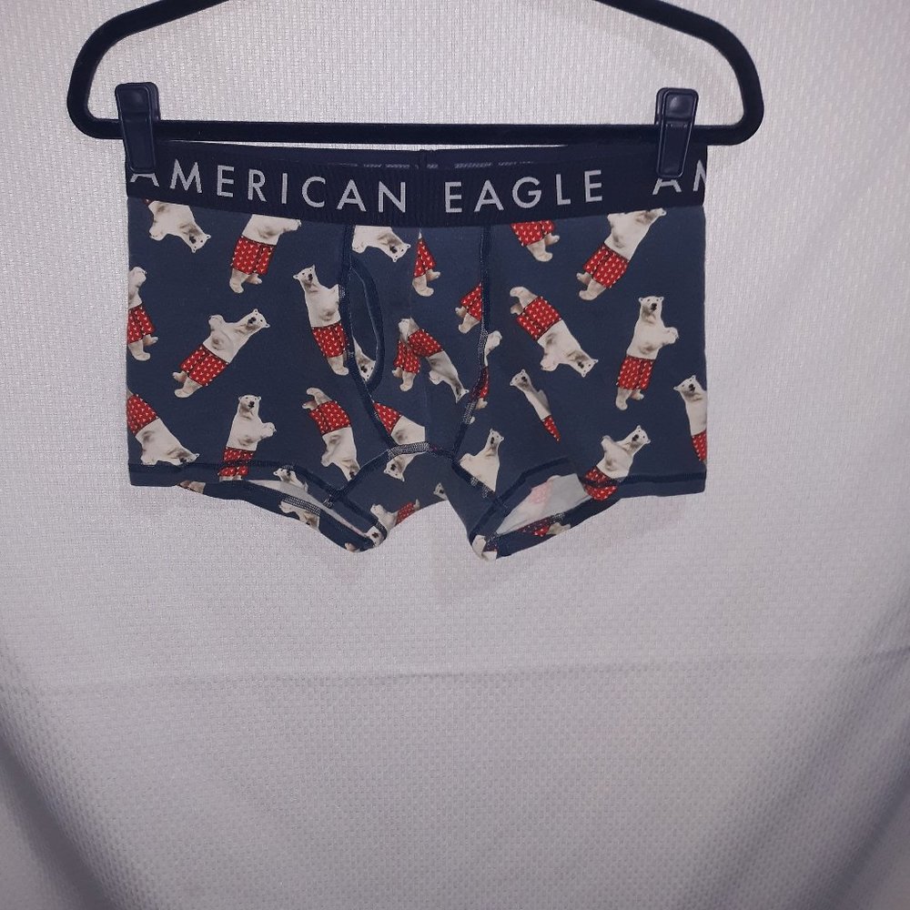 American Eagle Polar Bear Boxer Briefs - Mens